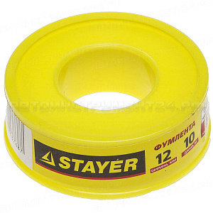 Фумлента STAYER "MASTER", плотность 0,40 г/см3, 0,075ммх12ммх10м